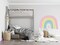 Rainbow Wall decal, Watercolor rainbow decal, Nursery rainbow decal, Rainbow wall sticker, removable rainbow decal, Large rainbow wall decal product 2